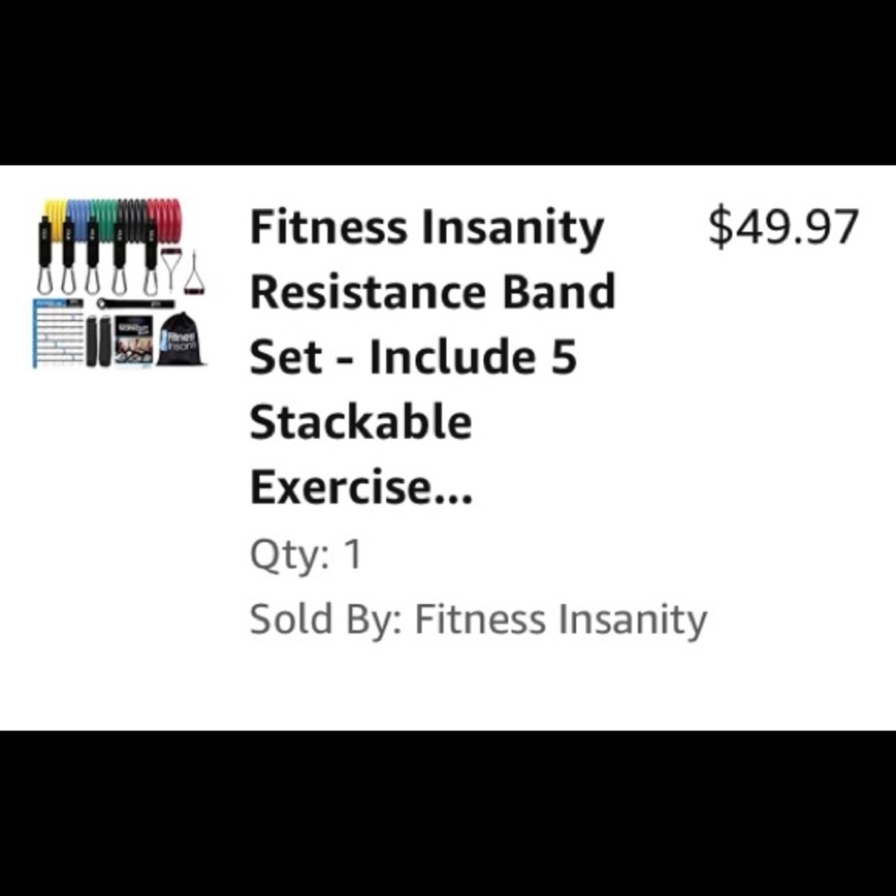 NWT Resistance Bands! Fitness Insanity Muscle Hunter